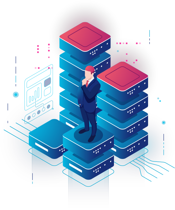 Digital solutions illustration